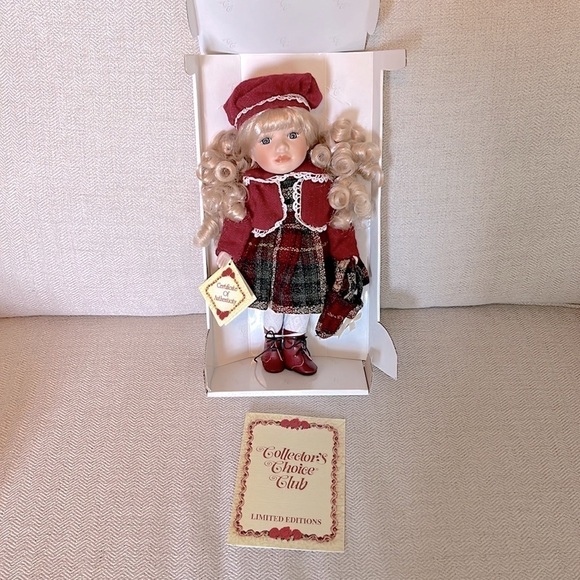 Collectors Choice • New in Box Porcelain Doll - Picture 2 of 7